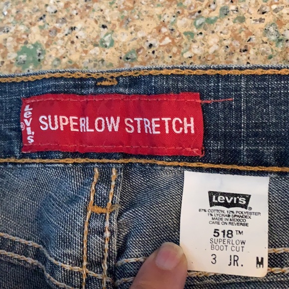 Levi’s 518 jeans boot cut super low stretch women’s size 3 - Picture 16 of 16